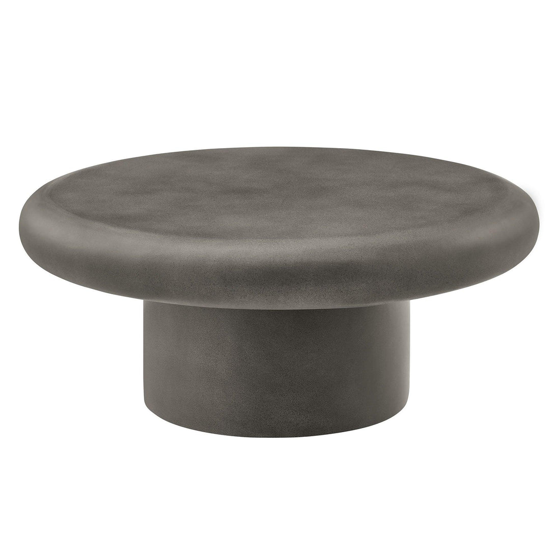 Concrete Round Patio Coffee Table