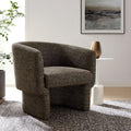 Boucle Fabric Accent Chair