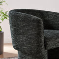 Boucle Fabric Accent Chair