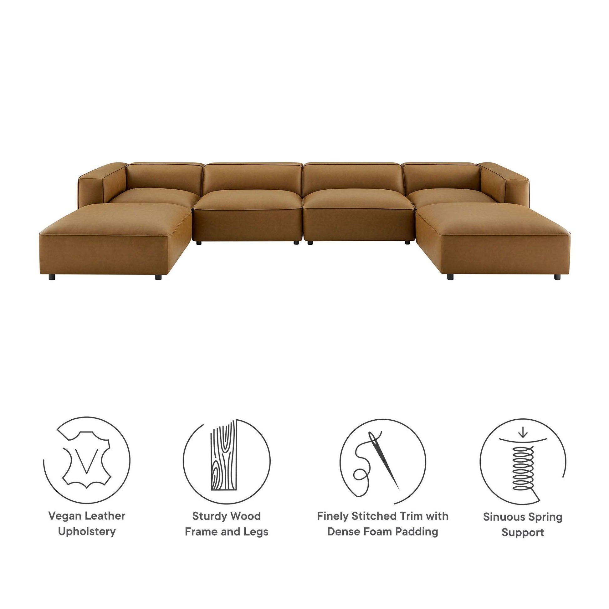 Auren 6 Piece Modular Sofa