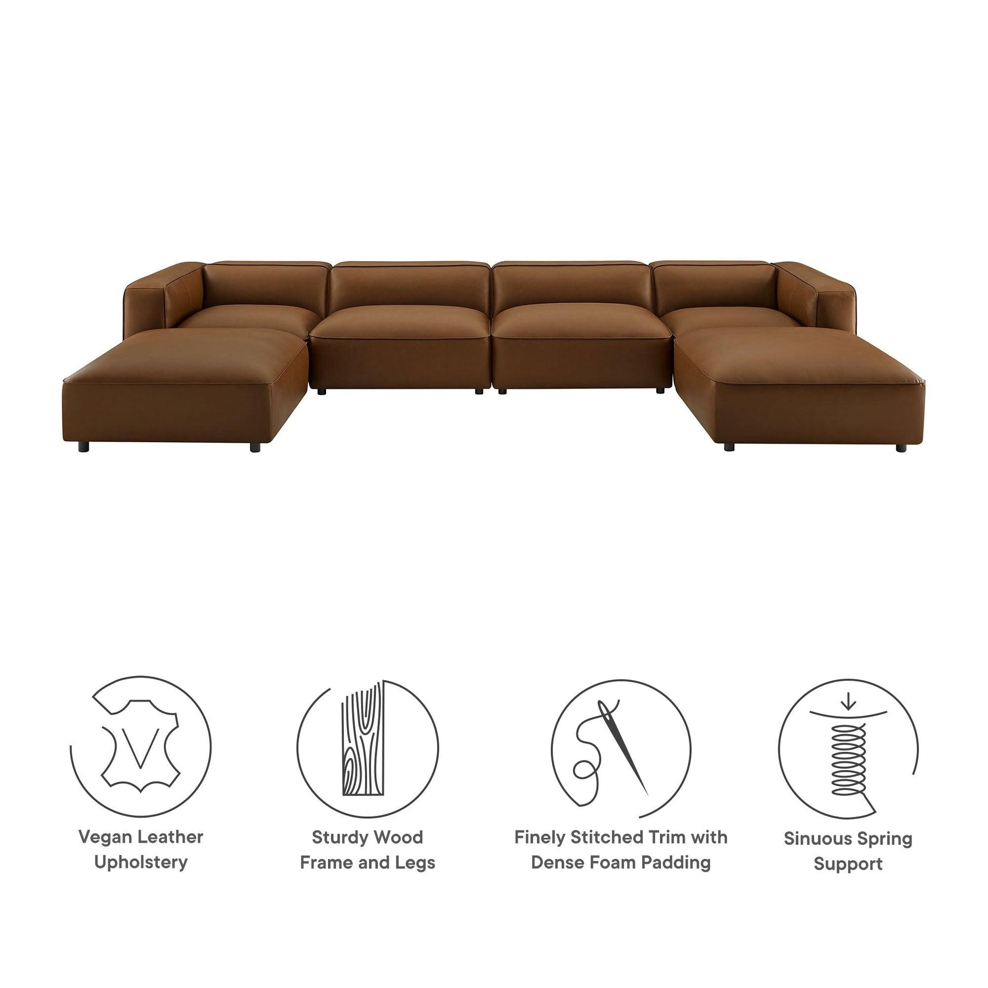 Auren 6 Piece Modular Sofa