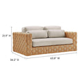 Thames Patio Wicker Furniture Set