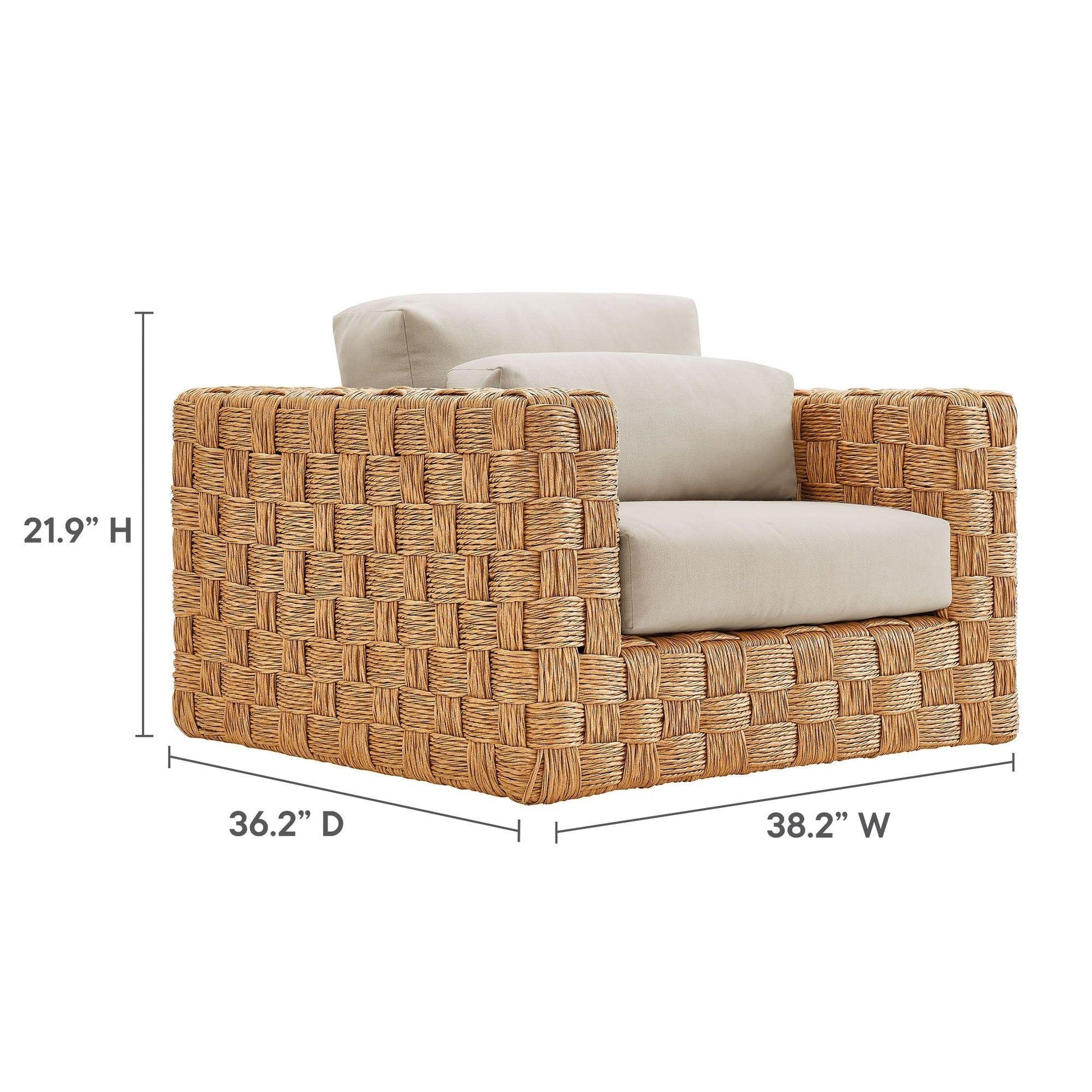 Thames Patio Wicker Furniture Set