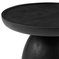 Holloway Round Wood Side Table