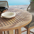 Outdoor Patio Teak Bar Set