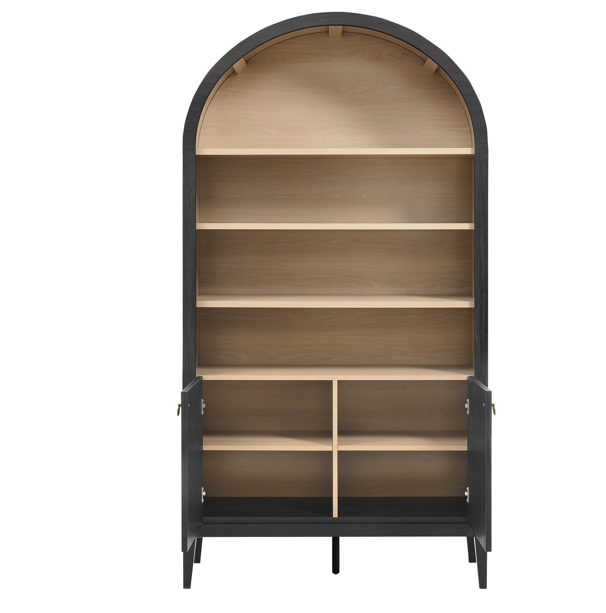 Nolan 74" Arched Storage Display