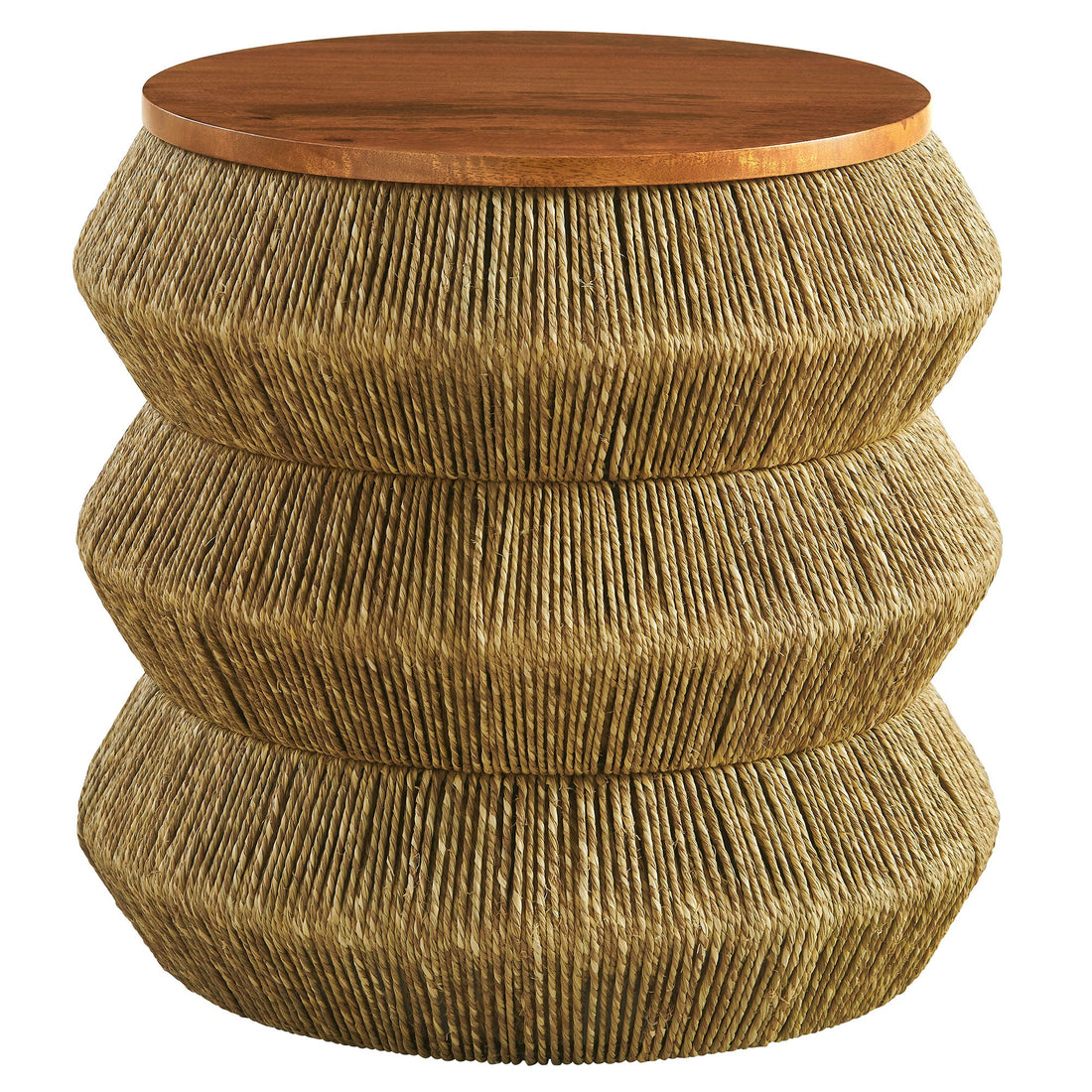 Maris Seagrass Wood End Table