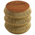 Maris Seagrass Wood End Table