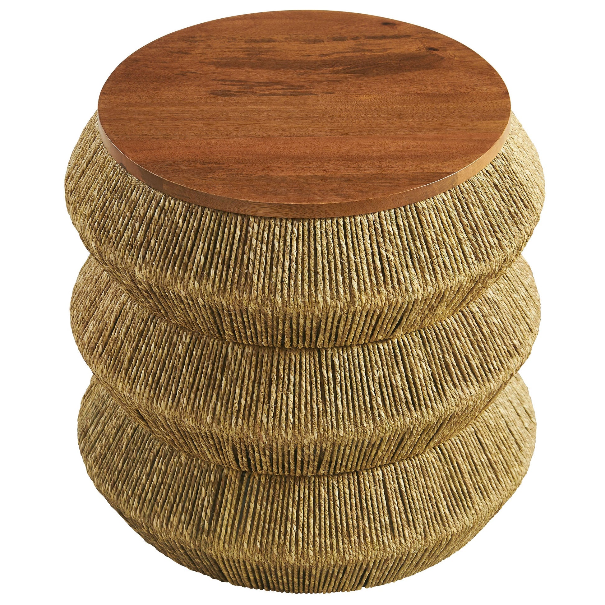Maris Seagrass Wood End Table