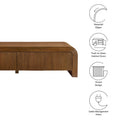 Modway Waterflute 68" TV Stand