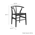 29-inch Amish Wood Dining Chair