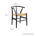 29-inch Amish Wood Dining Chair