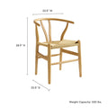 29-inch Amish Wood Dining Chair