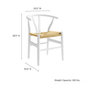 29-inch Amish Wood Dining Chair