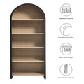 Evie Arched Wide Bookcase