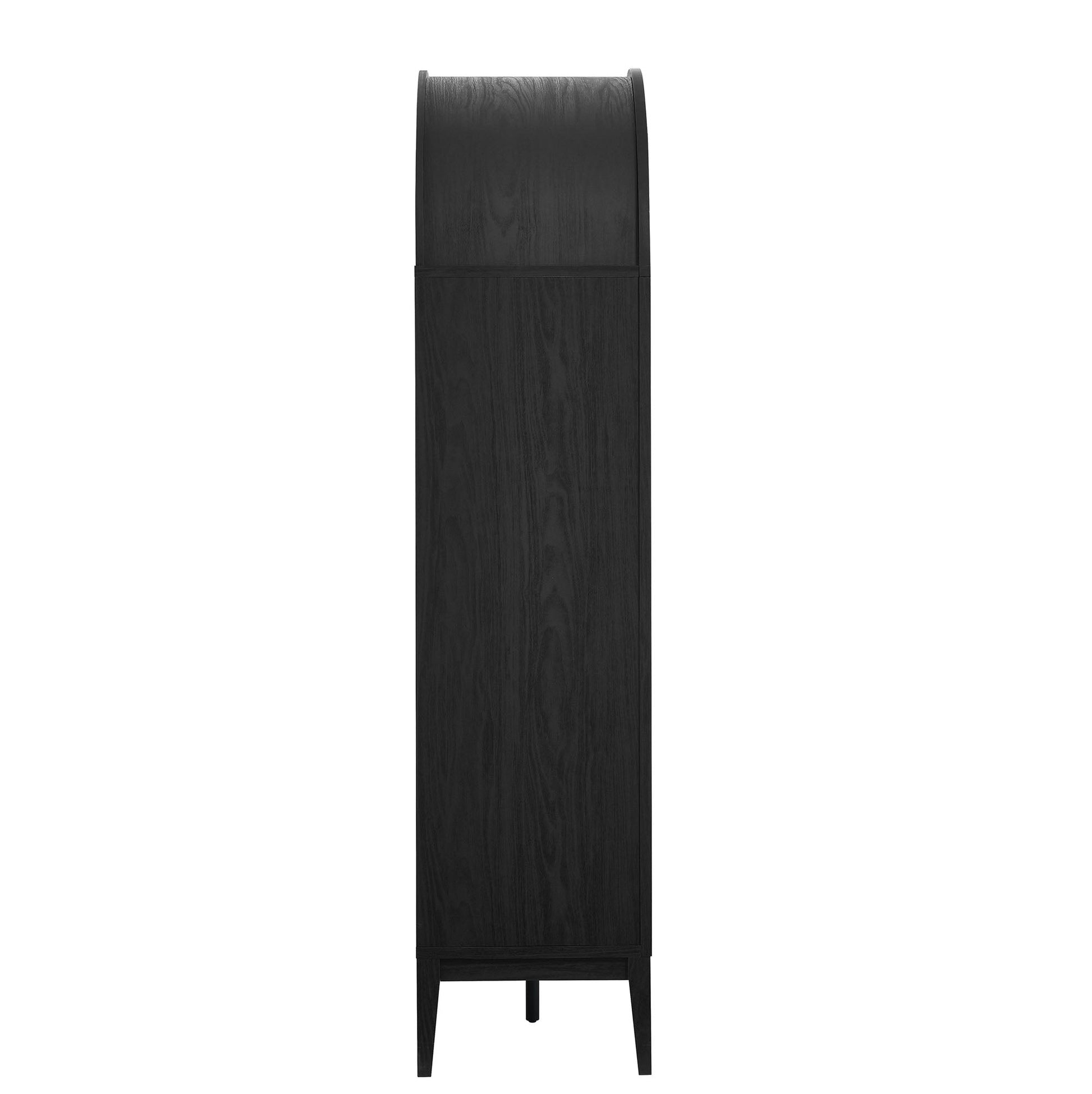 Stylish Nolan Arched Bar Cabinet for Modern Home Decor