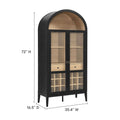 Stylish Nolan Arched Bar Cabinet for Modern Home Decor