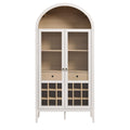 Stylish Nolan Arched Bar Cabinet for Modern Home Decor