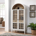 Stylish Nolan Arched Bar Cabinet for Modern Home Decor