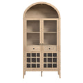 Stylish Nolan Arched Bar Cabinet for Modern Home Decor