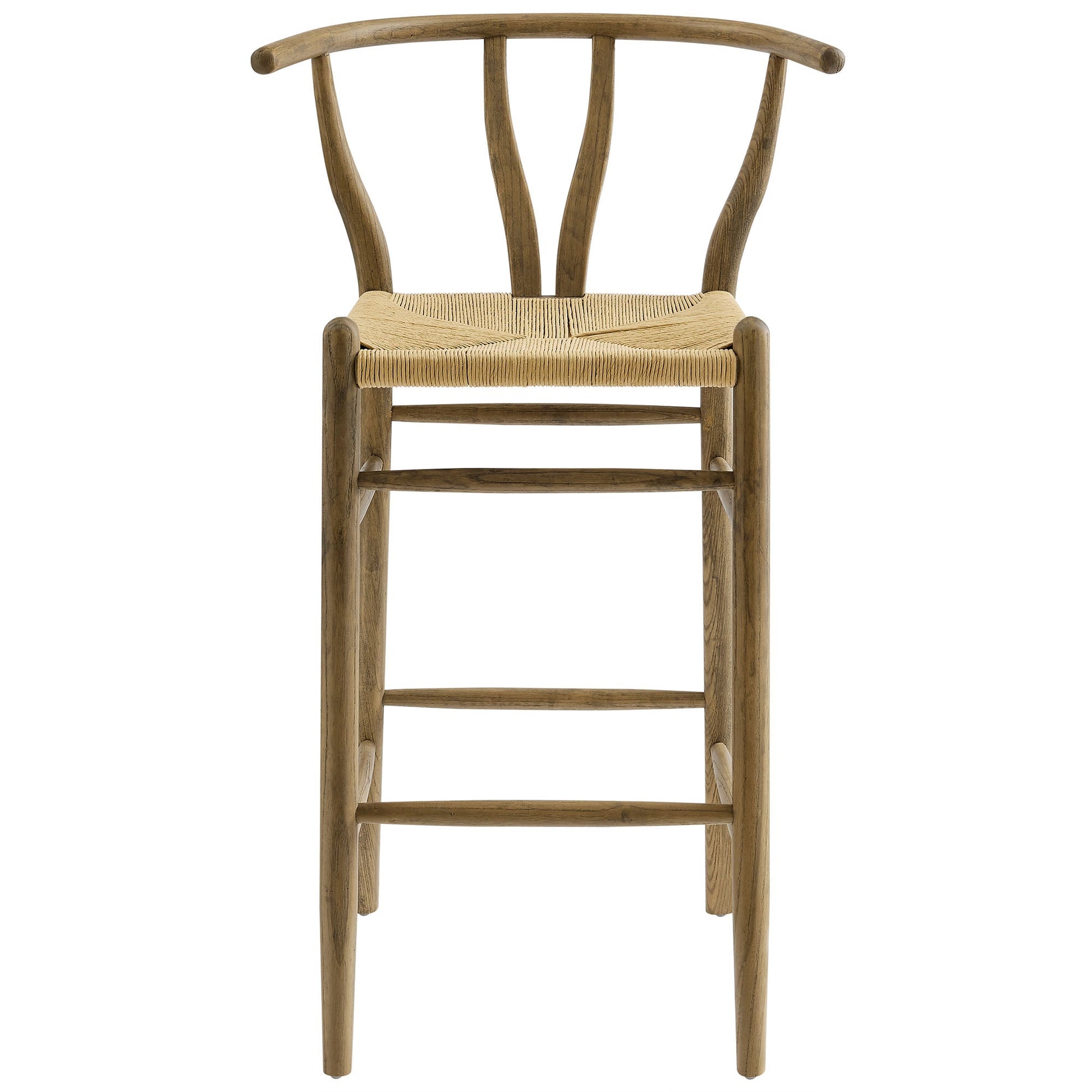 Amish Wood Bar Stool Chair