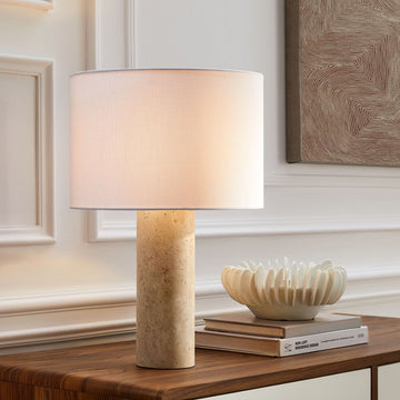 Travertine Table Lamp Shade