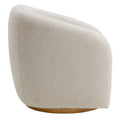 Holland Swivel Chenille Armchair