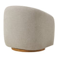 Holland Swivel Chenille Armchair