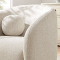 Holland Swivel Chenille Armchair