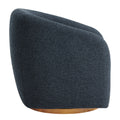 Holland Swivel Chenille Armchair