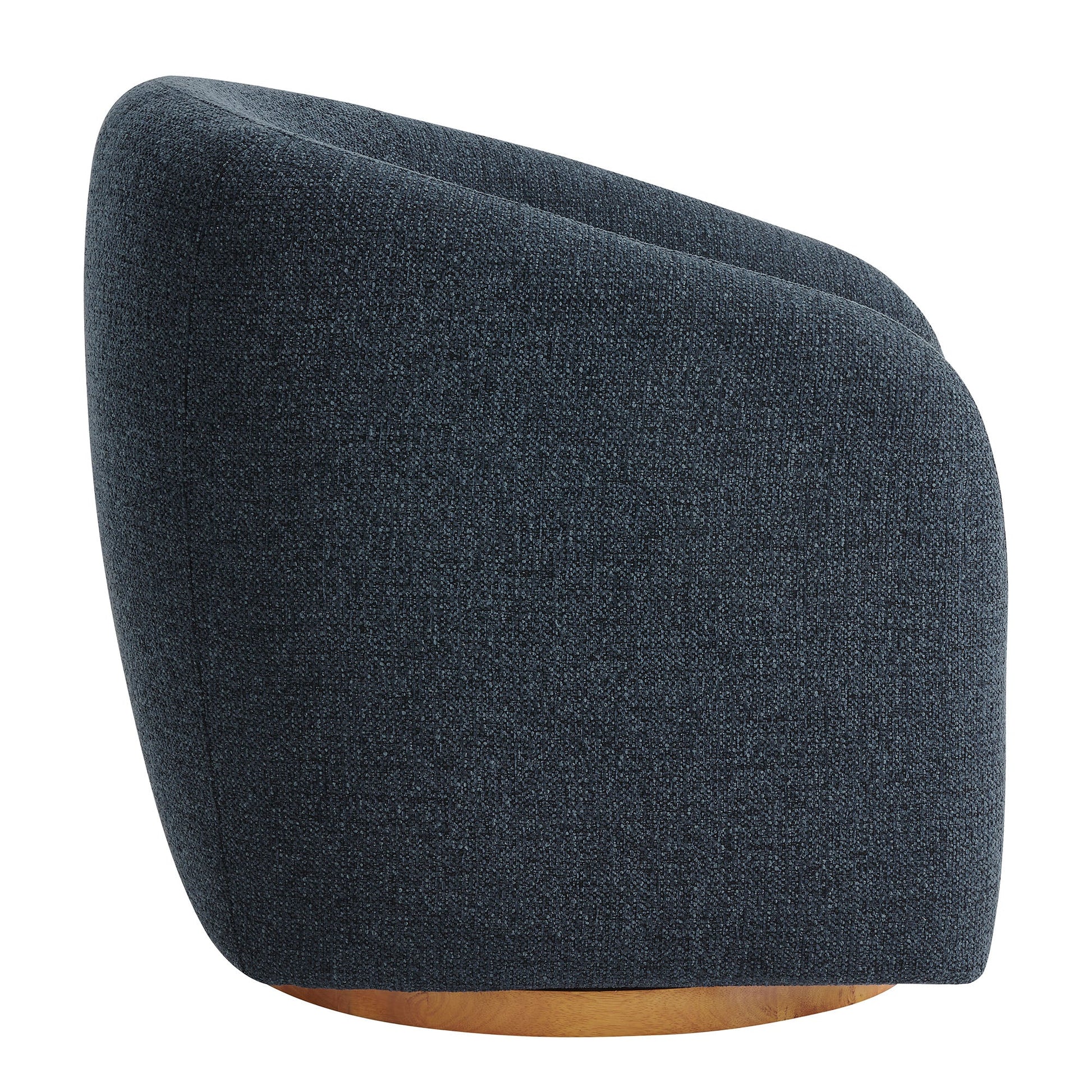 Holland Swivel Chenille Armchair