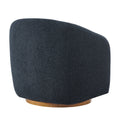 Holland Swivel Chenille Armchair