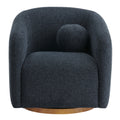 Holland Swivel Chenille Armchair