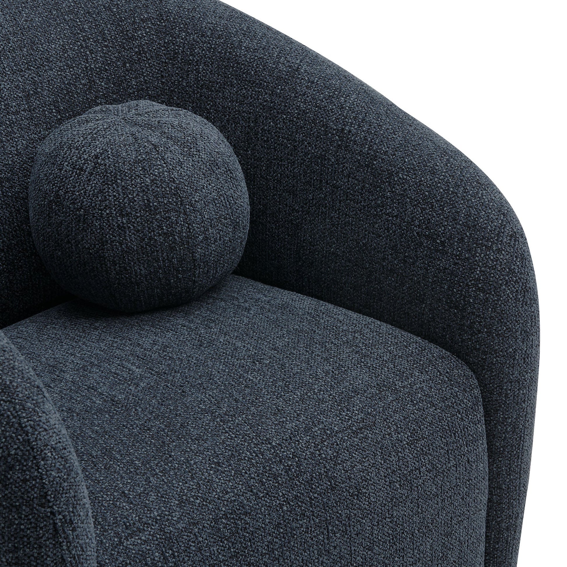Holland Swivel Chenille Armchair