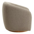 Holland Swivel Chenille Armchair