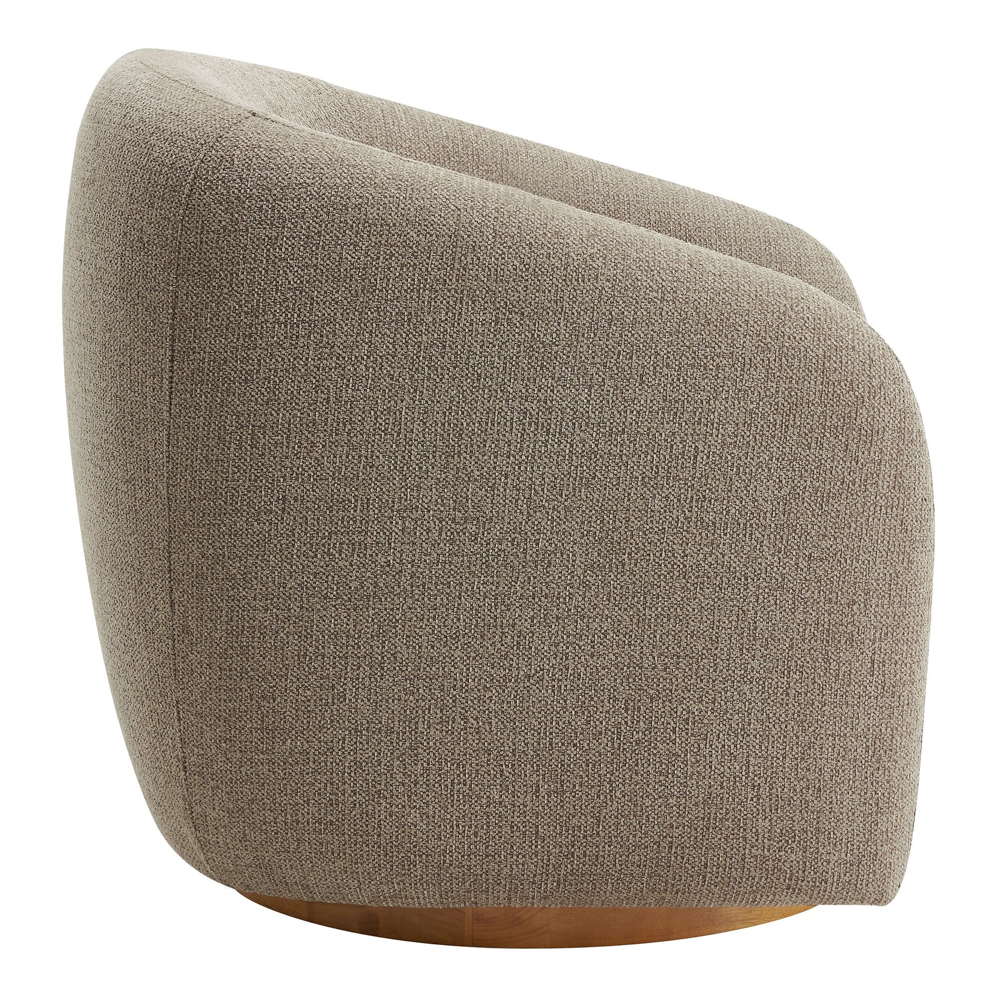 Holland Swivel Chenille Armchair