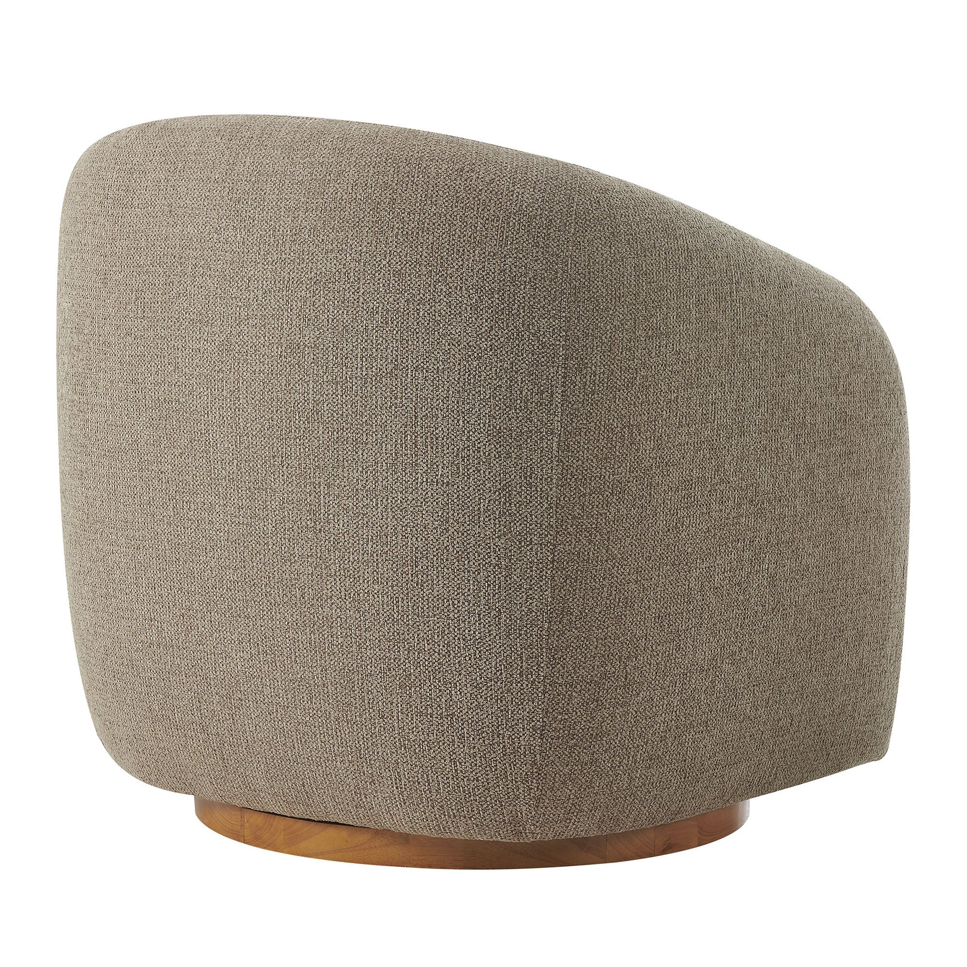 Holland Swivel Chenille Armchair