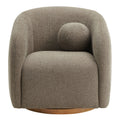 Holland Swivel Chenille Armchair