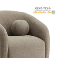 Holland Swivel Chenille Armchair