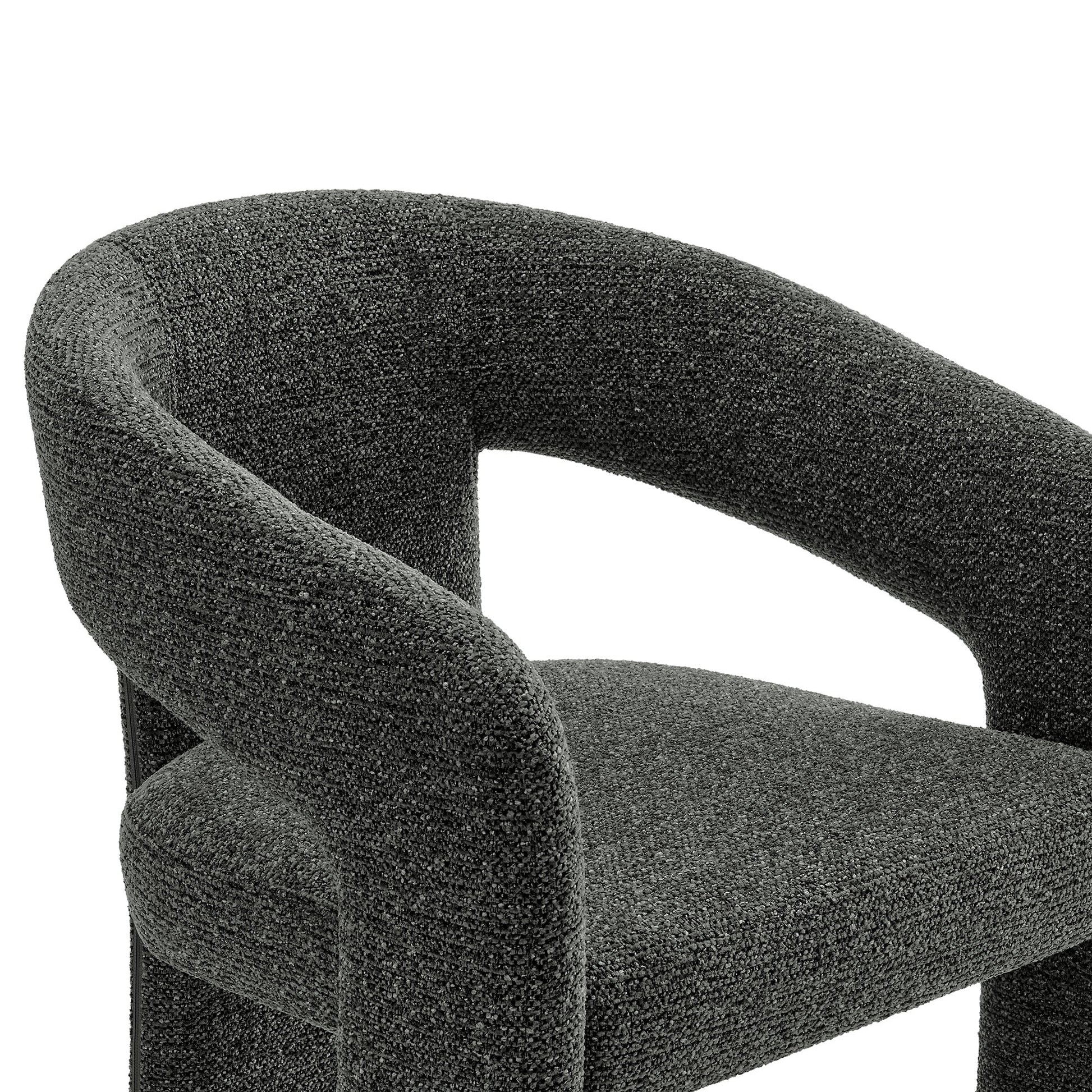 Oslo Barrel Fabric Accent Chair