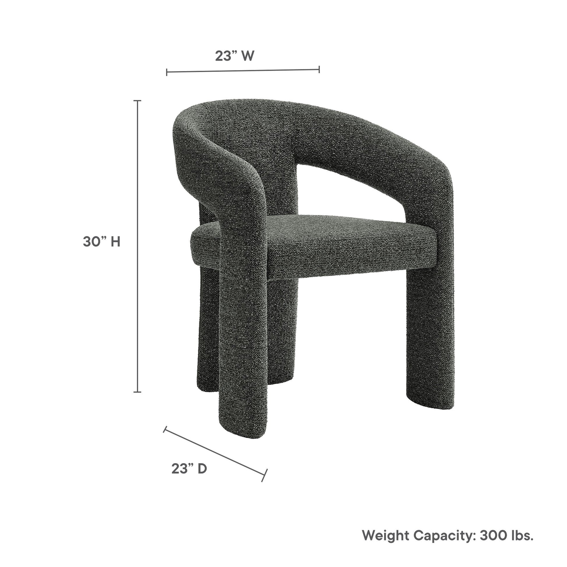 Oslo Barrel Fabric Accent Chair