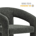 Oslo Barrel Fabric Accent Chair