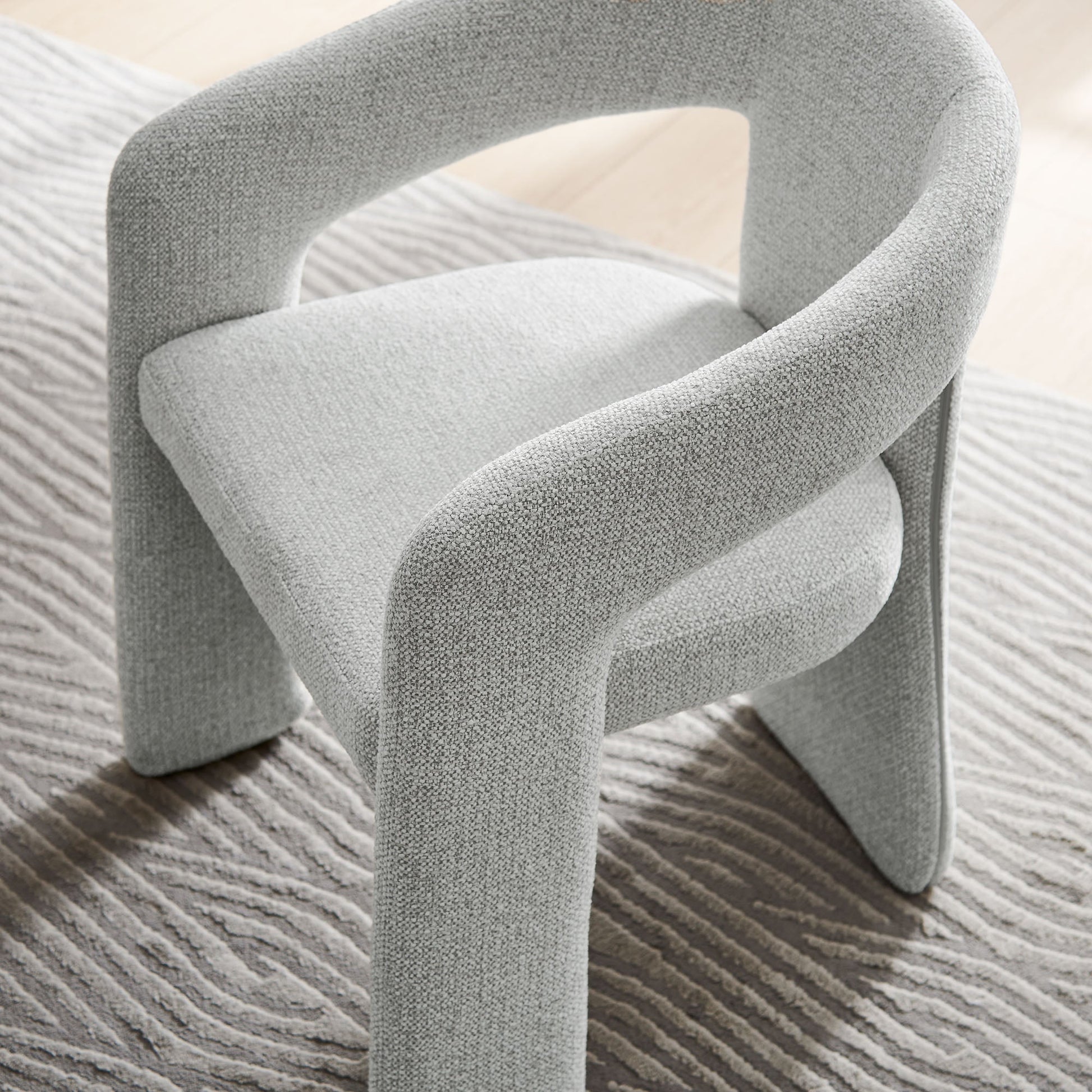 Oslo Barrel Fabric Accent Chair