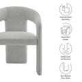 Oslo Barrel Fabric Accent Chair