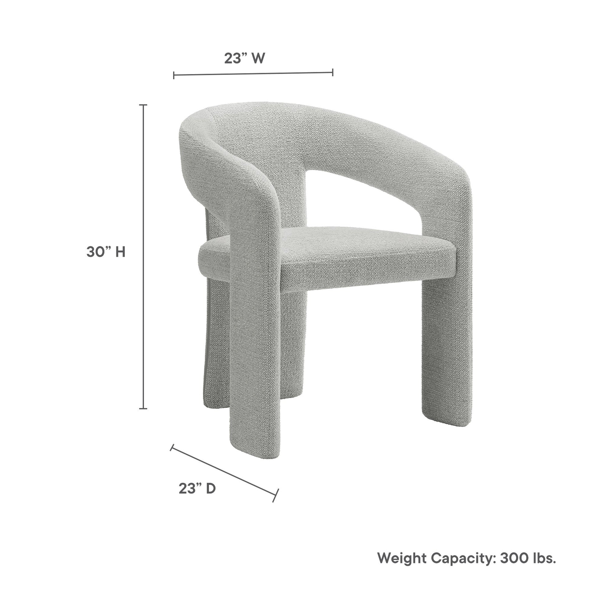 Oslo Barrel Fabric Accent Chair