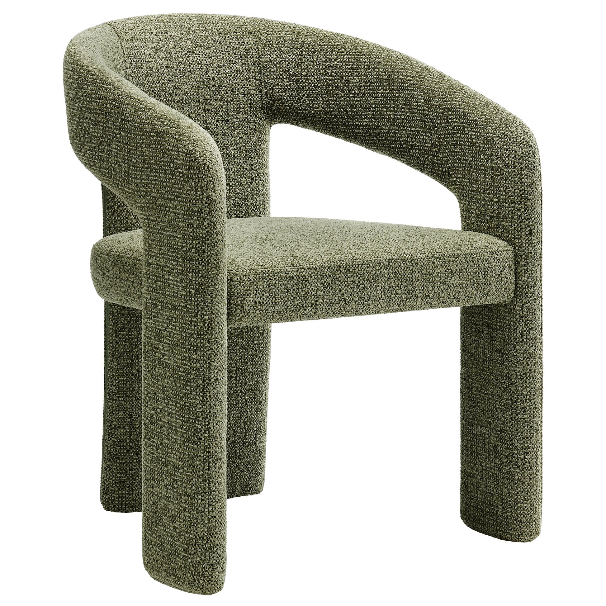 Oslo Barrel Fabric Accent Chair