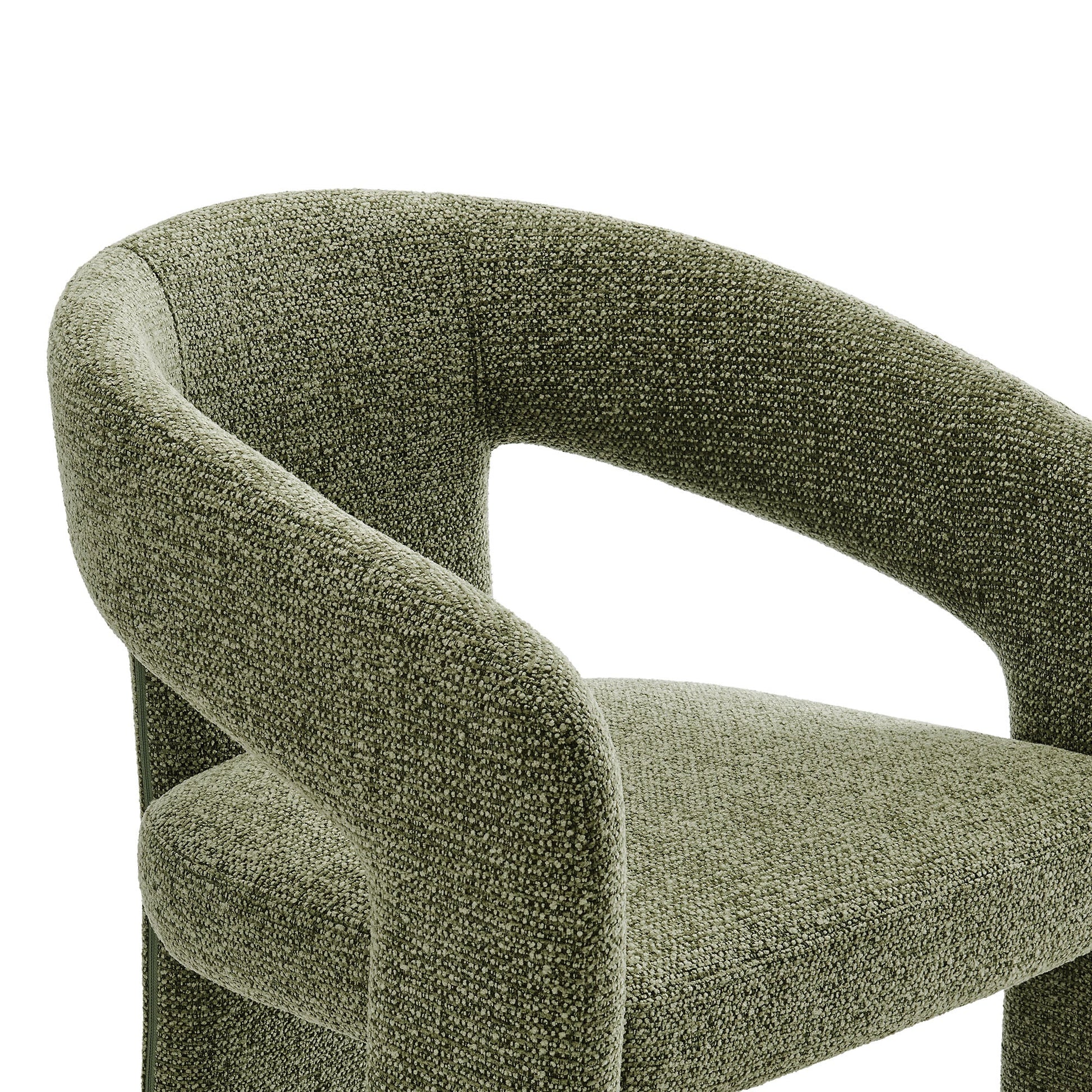 Oslo Barrel Fabric Accent Chair