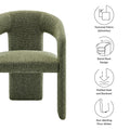 Oslo Barrel Fabric Accent Chair
