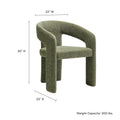 Oslo Barrel Fabric Accent Chair