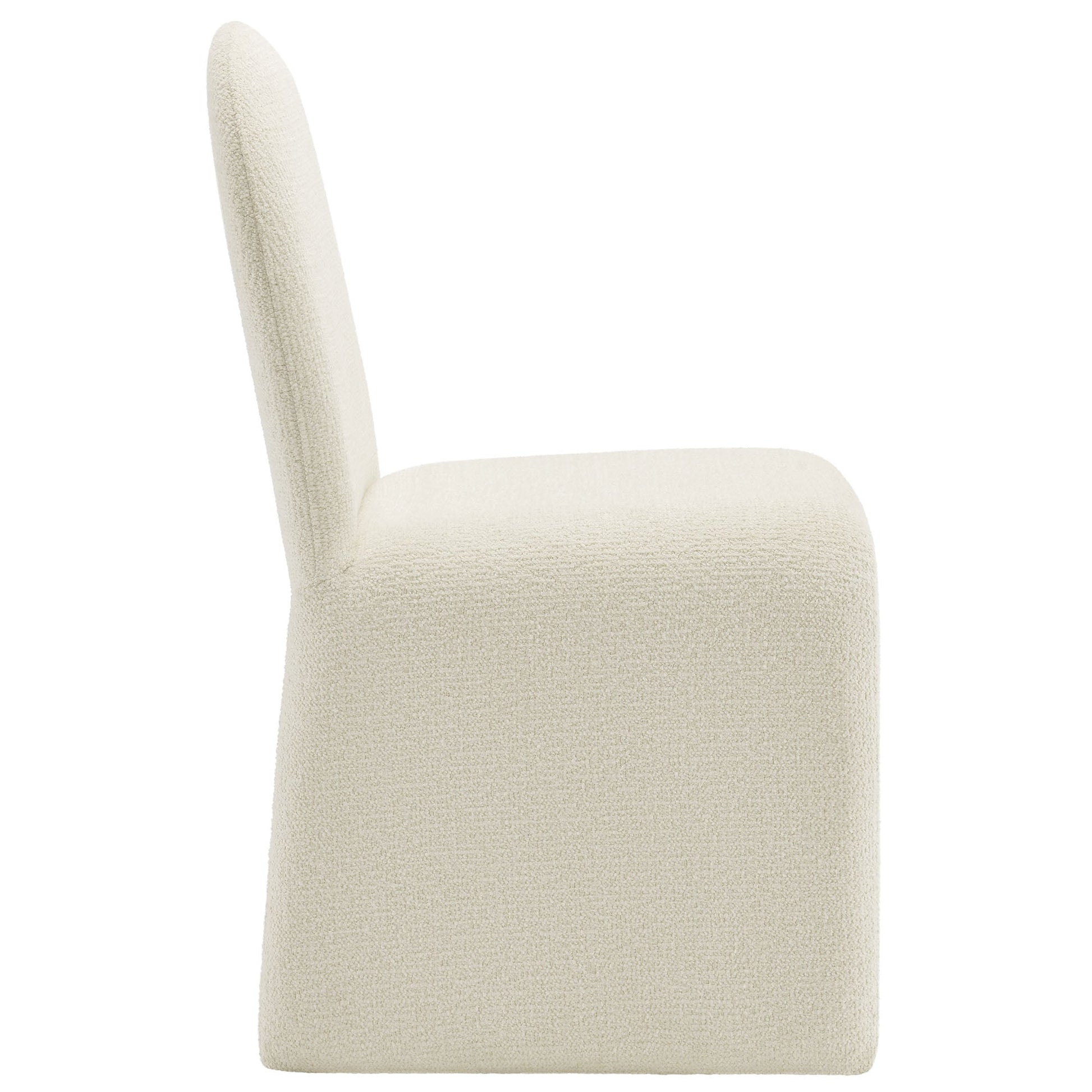 Junia Boucle Upholstered Arch Dining Chair